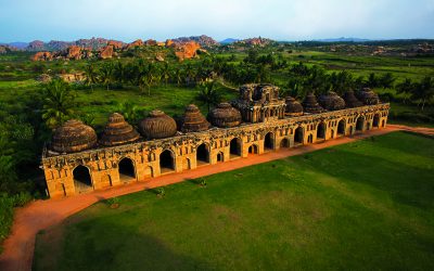 Karnataka - Elephant Stables, Hampi