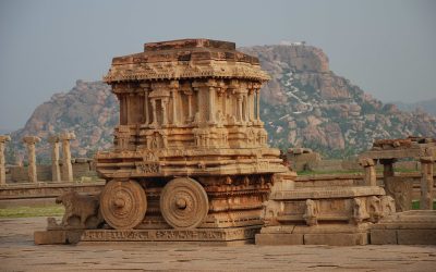 09-Hampi - Stone chariot